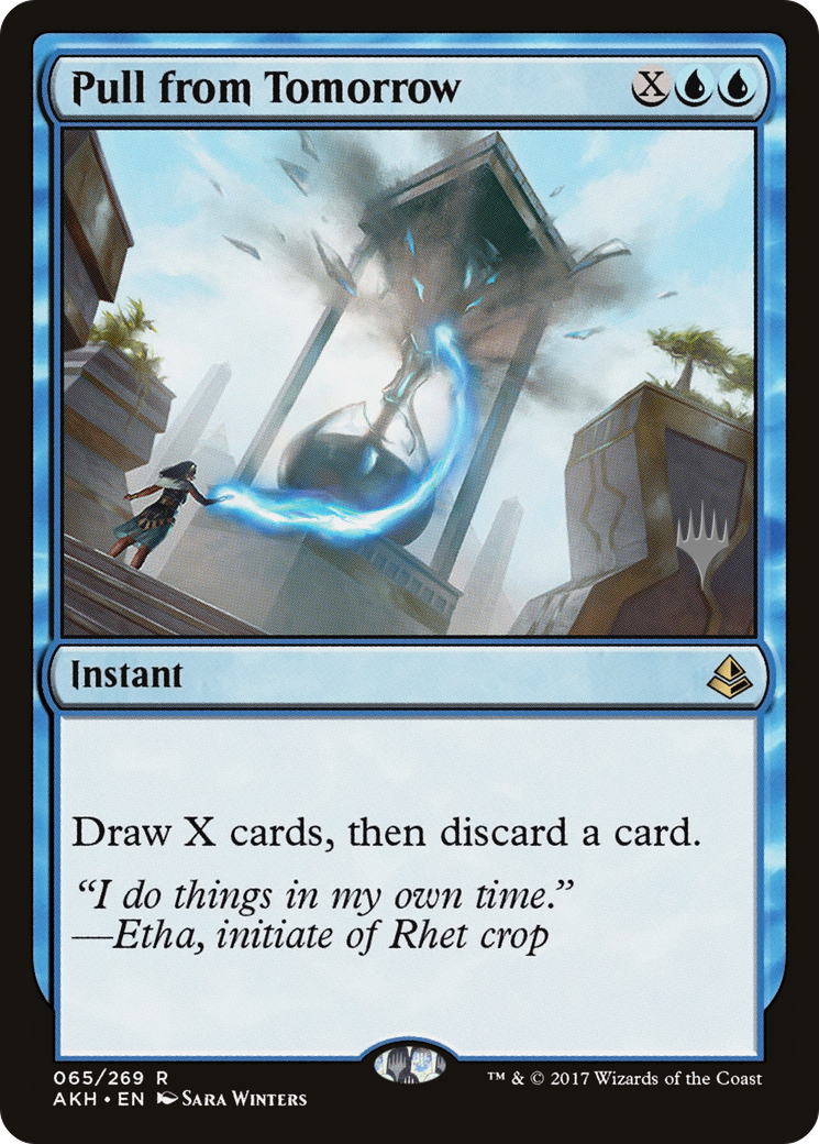 Pull from Tomorrow (Promo Pack) [Amonkhet Promos]-1