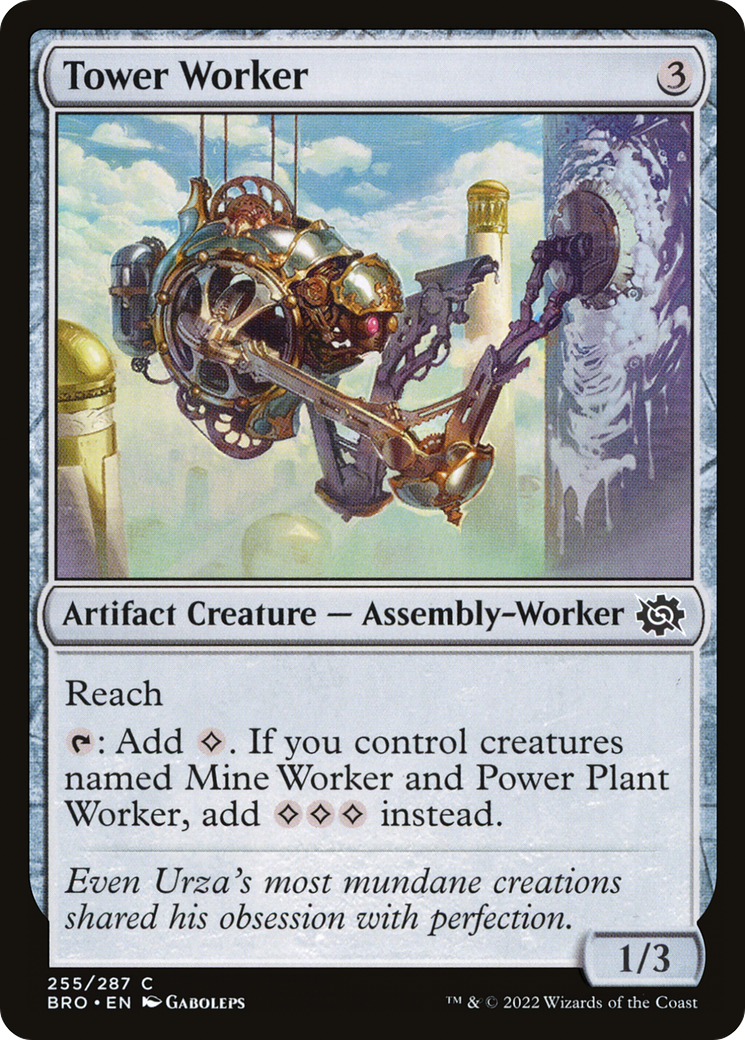 Tower Worker (BRO-255) - The Brothers' War-1