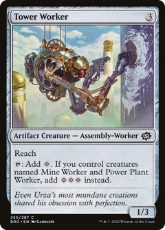 Tower Worker (BRO-255) - The Brothers' War Foil-1