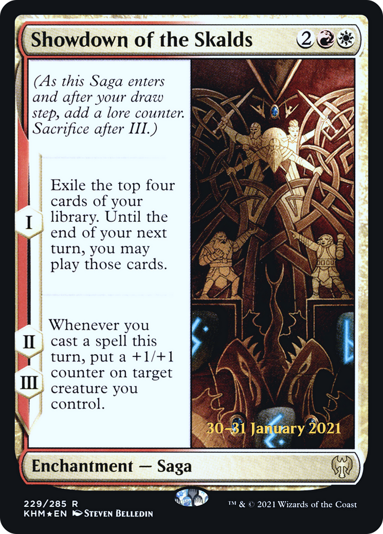 Showdown of the Skalds [Kaldheim Prerelease Promos]-1