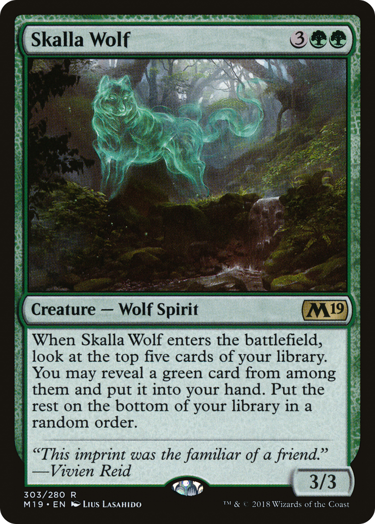 Skalla Wolf [Core Set 2019]-1