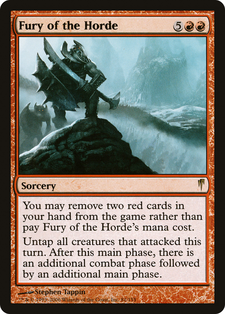 Fury of the Horde [Coldsnap]-1
