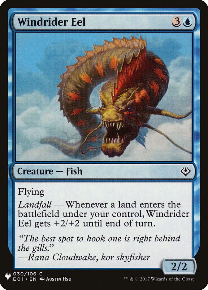 Windrider Eel [Mystery Booster]-1