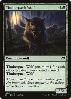 Timberpack Wolf (ORI-200) - Magic Origins Foil-1