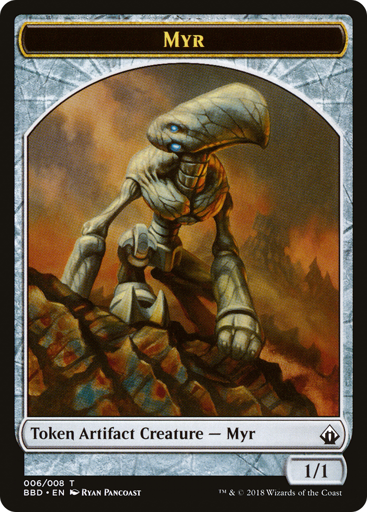 Myr Token [Battlebond Tokens]-1