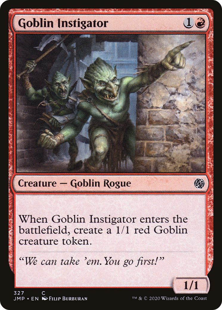 Goblin Instigator [Jumpstart]-1