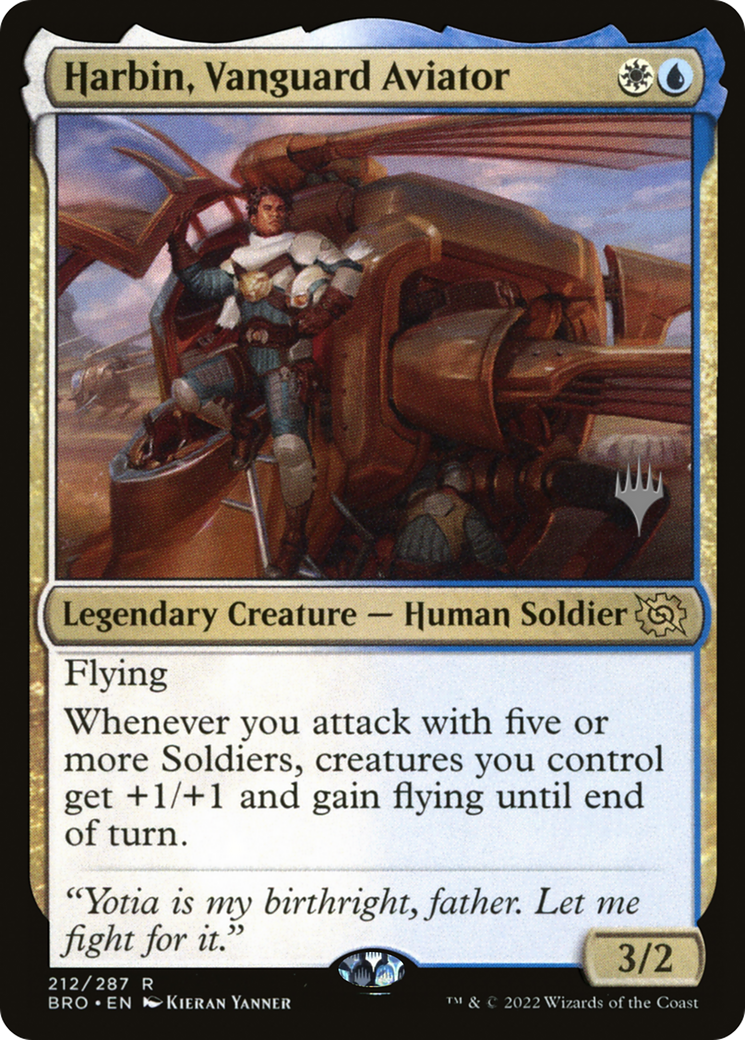 Harbin, Vanguard Aviator (Promo Pack) [The Brothers' War Promos]-1