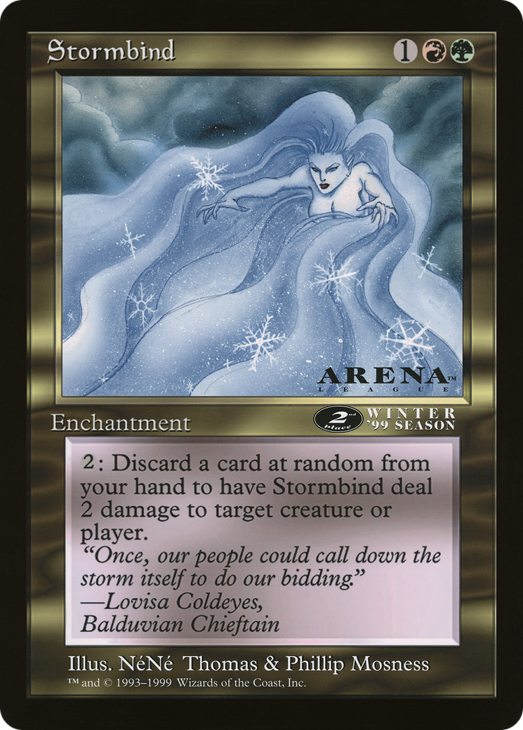Stormbind (OLEP-064) - Oversized League Prizes-1