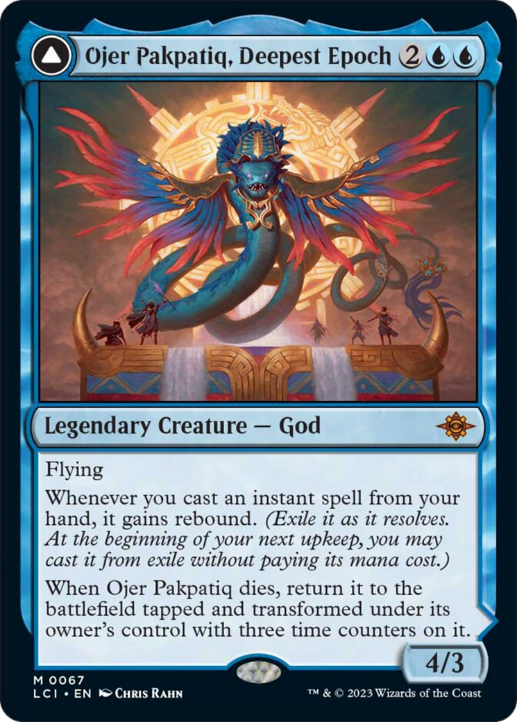 Ojer Pakpatiq, Deepest Epoch // Temple of Cyclical Time [The Lost Caverns of Ixalan]-1