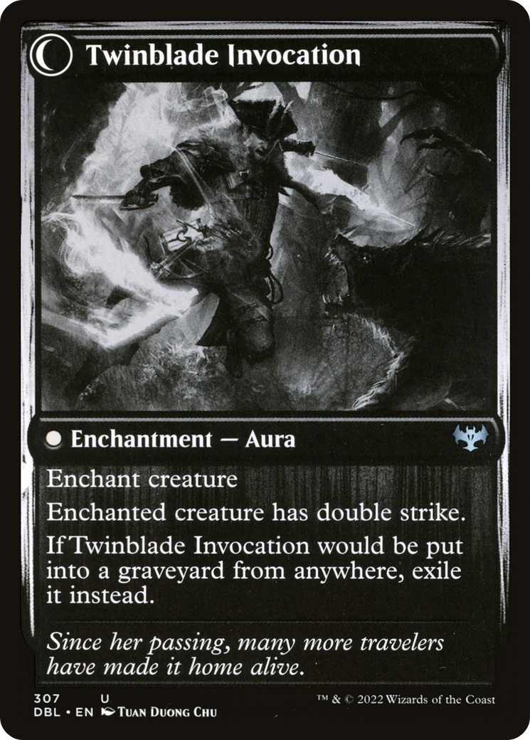 Twinblade Geist (DBL-307) - Innistrad: Double Feature: (Double Faced Transform) Foil-2
