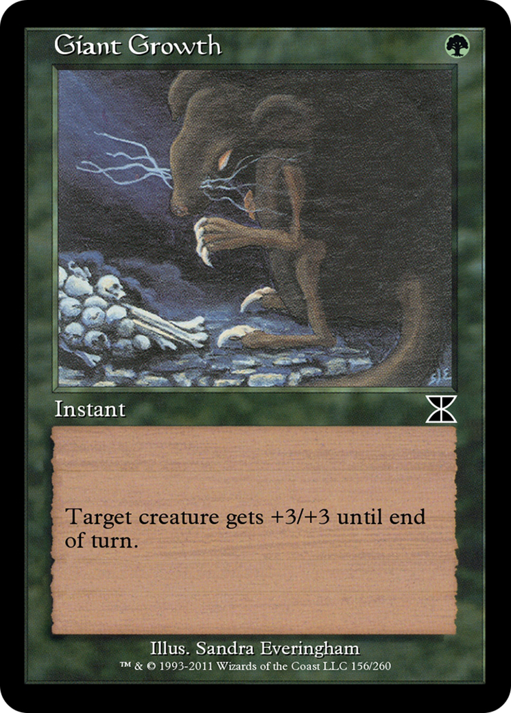 Giant Growth (ME4-156) - Masters Edition IV Foil-1