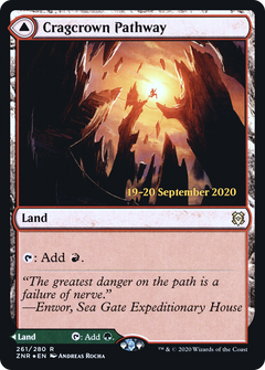 Cragcrown Pathway // Timbercrown Pathway [Zendikar Rising Prerelease Promos]-3