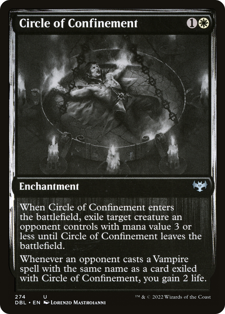 Circle of Confinement [Innistrad: Double Feature]-1