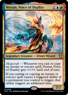 Veyran, Voice of Duality (OTC-248) - Outlaws of Thunder Junction Commander-1