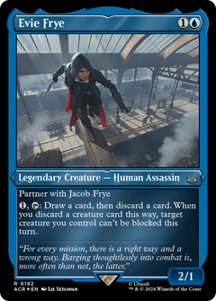 Evie Frye (ACR-192) - Assassin's Creed Etched Foil-1