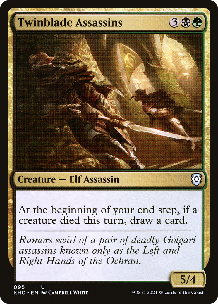 Twinblade Assassins (KHC-095) - Kaldheim Commander-1