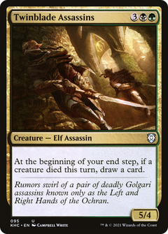 Twinblade Assassins (KHC-095) - Kaldheim Commander-1