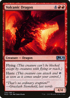 Volcanic Dragon (M20-336) - Core Set 2020-1