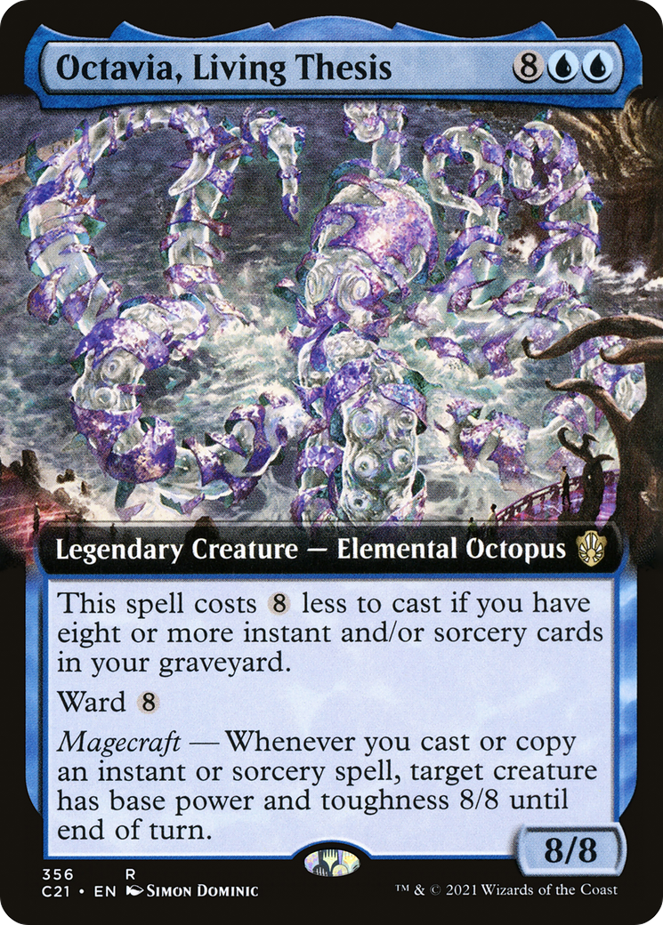 Octavia, Living Thesis (Extended Art) [Commander 2021]-1
