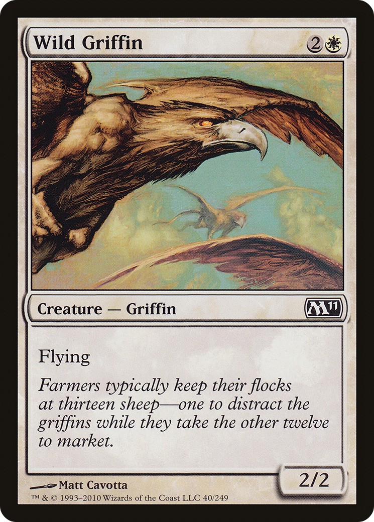 Wild Griffin (M11-040) - Magic 2011-1