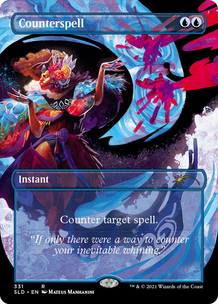 Counterspell (Borderless) [Secret Lair Drop Series]-1