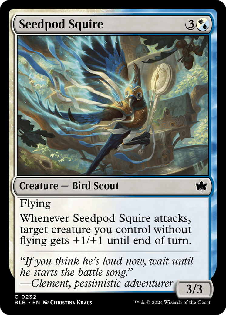Seedpod Squire [Bloomburrow]-1