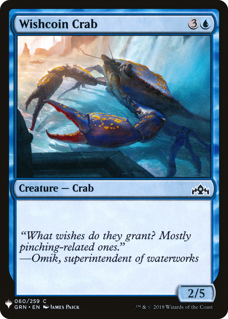 Wishcoin Crab (LIST-GRN-60) - The List-1