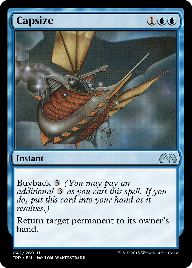 Capsize (TPR-042) - Tempest Remastered Foil-1