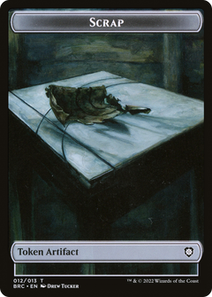 Scrap (TBRC-012) - The Brothers' War Commander Tokens Foil-1