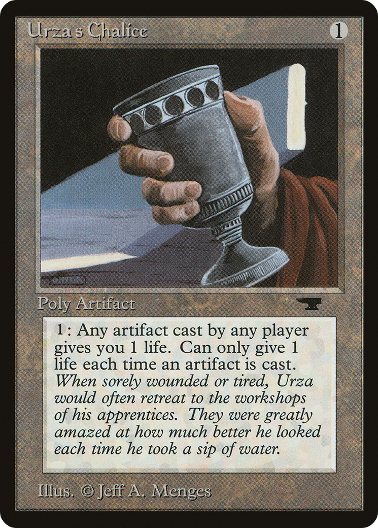 Urza's Chalice (ATQ-) - Antiquities-1