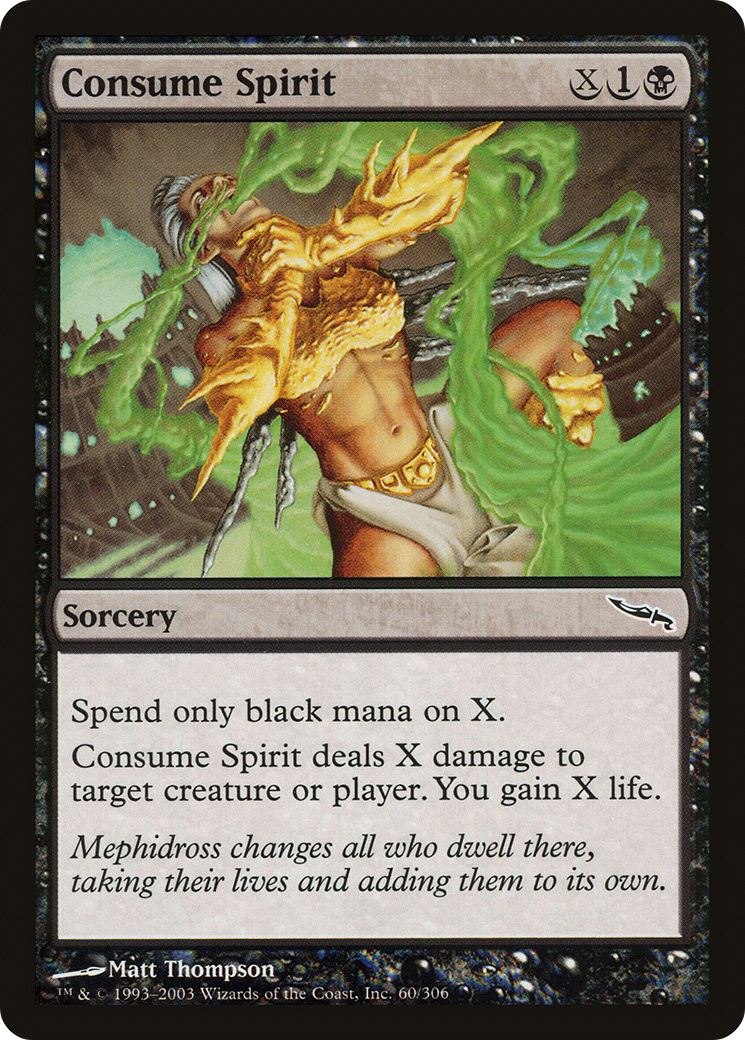 Consume Spirit [Mirrodin]-1