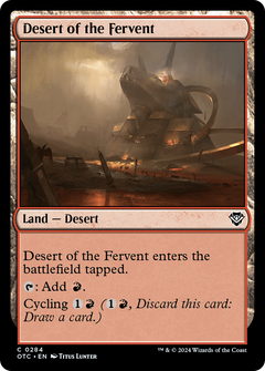 Desert of the Fervent [Outlaws of Thunder Junction Commander]-1