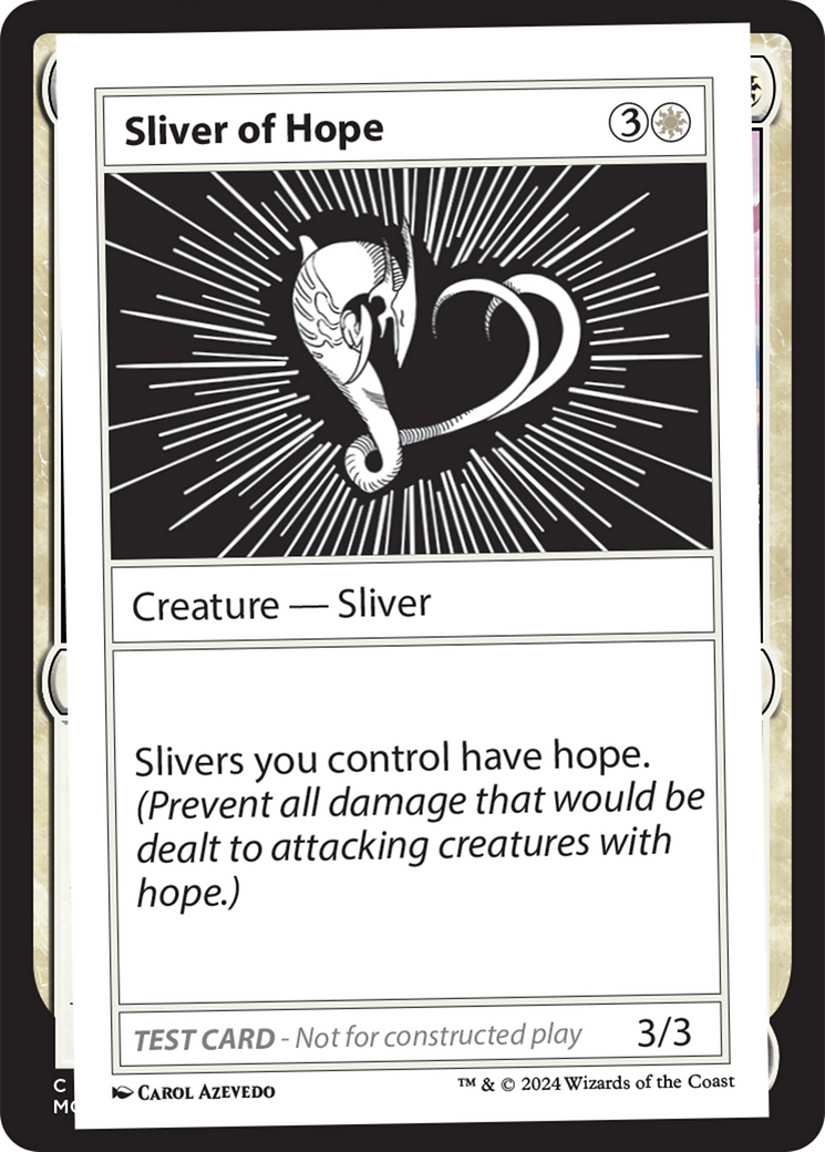Sliver of Hope [Mystery Booster 2 Playtest Cards]-1