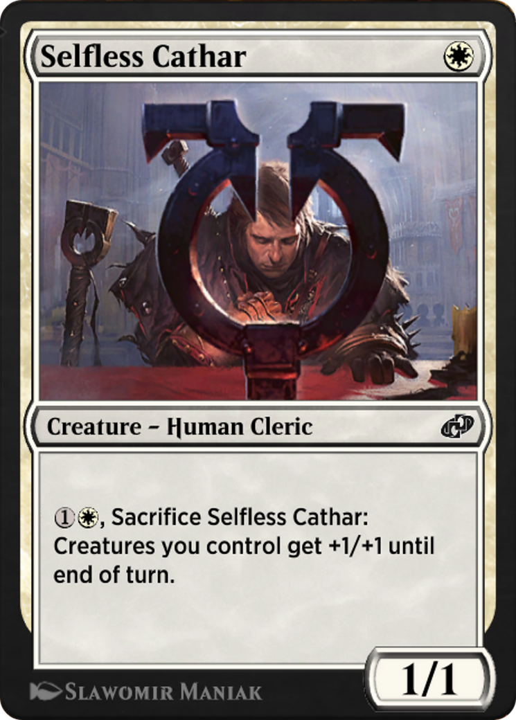 Selfless Cathar (J21-126) - Jumpstart: Historic Horizons-1