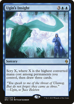 Ugin's Insight (BFZ-087) - Battle for Zendikar-1
