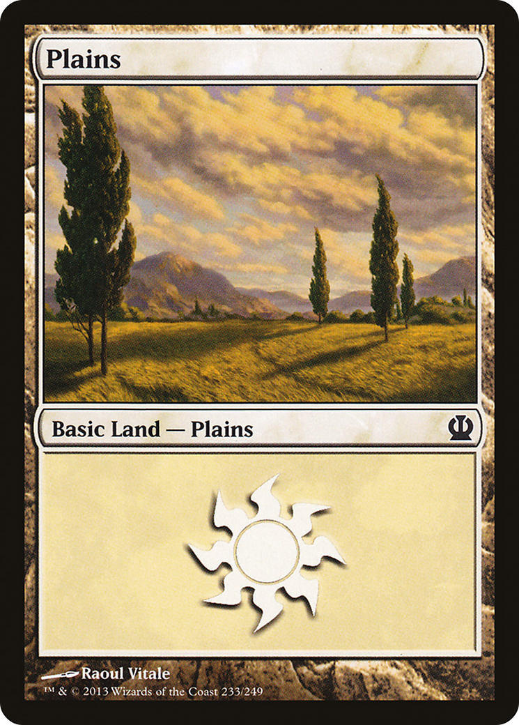 Plains (233) [Theros]-1