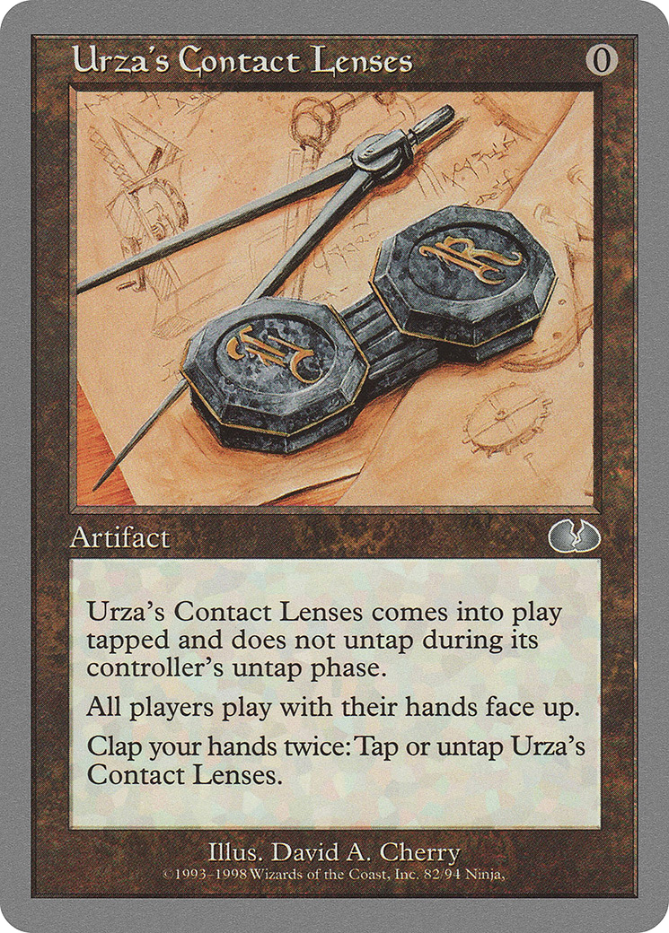 Urza's Contact Lenses (UGL-082) - Unglued-1