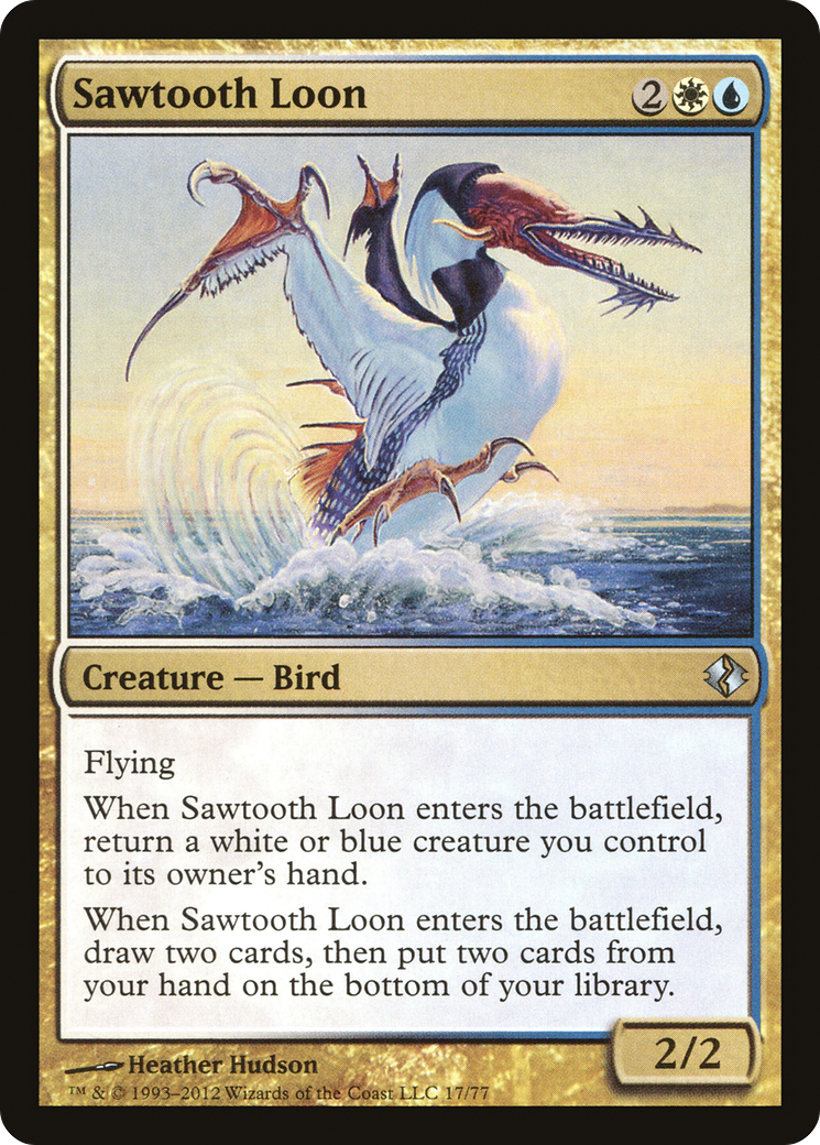 Sawtooth Loon [Duel Decks: Venser vs. Koth]-1
