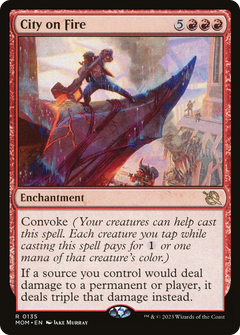 City on Fire (Promo Pack) [March of the Machine Promos]-1