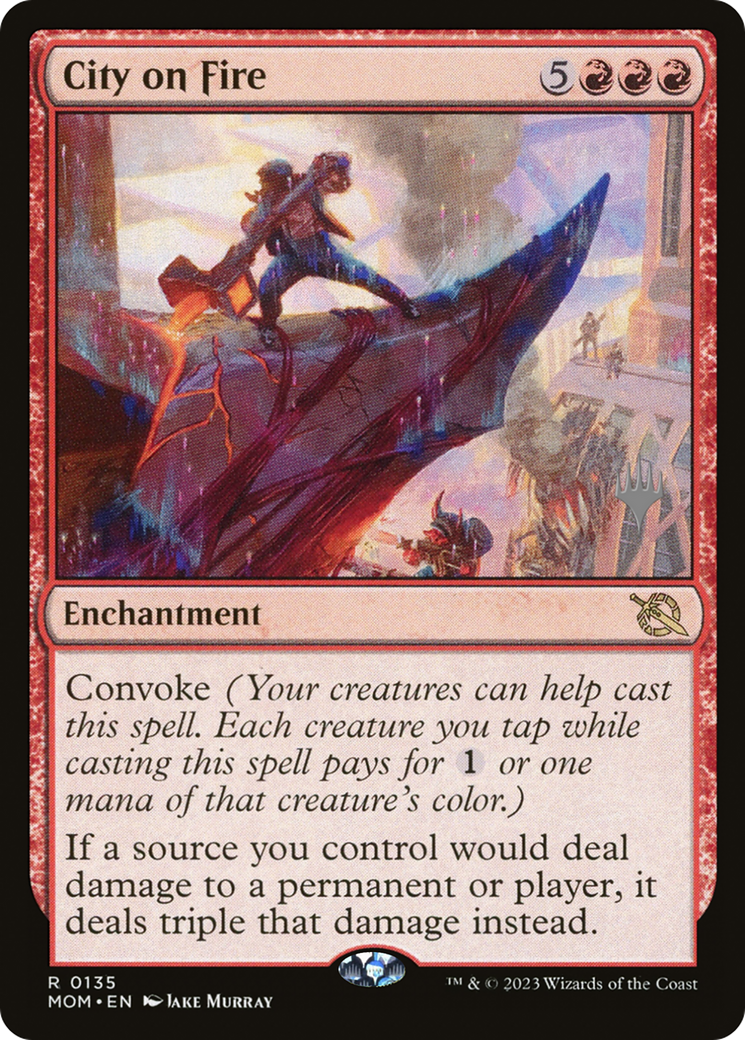 City on Fire (Promo Pack) [March of the Machine Promos]-1