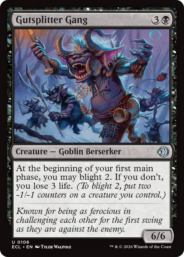 Gutsplitter Gang [Lorwyn Eclipsed]-1