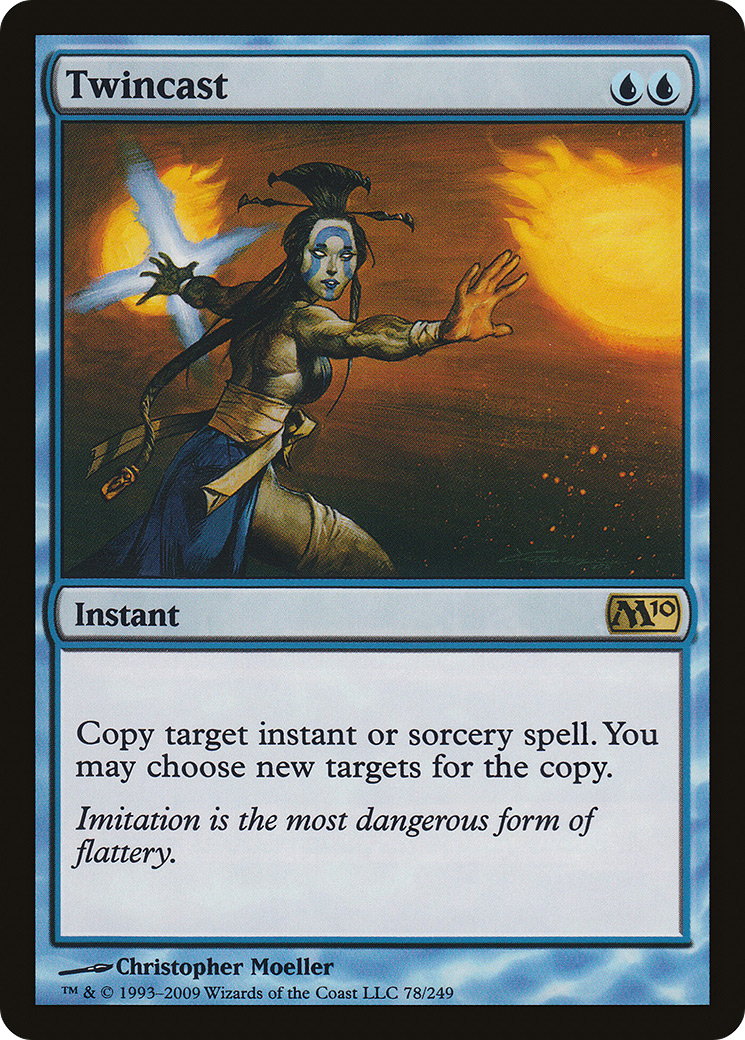 Twincast (M10-078) - Magic 2010 Foil-1