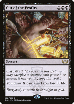 Cut of the Profits (Promo Pack) [Streets of New Capenna Promos]-1