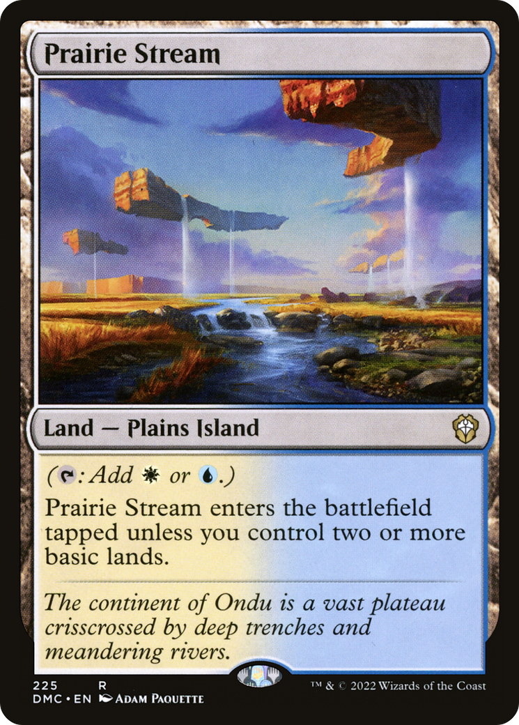 Prairie Stream [Dominaria United Commander]-1