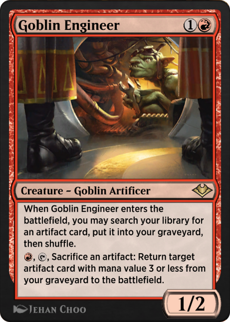 Goblin Engineer (J21-458) - Jumpstart: Historic Horizons-1