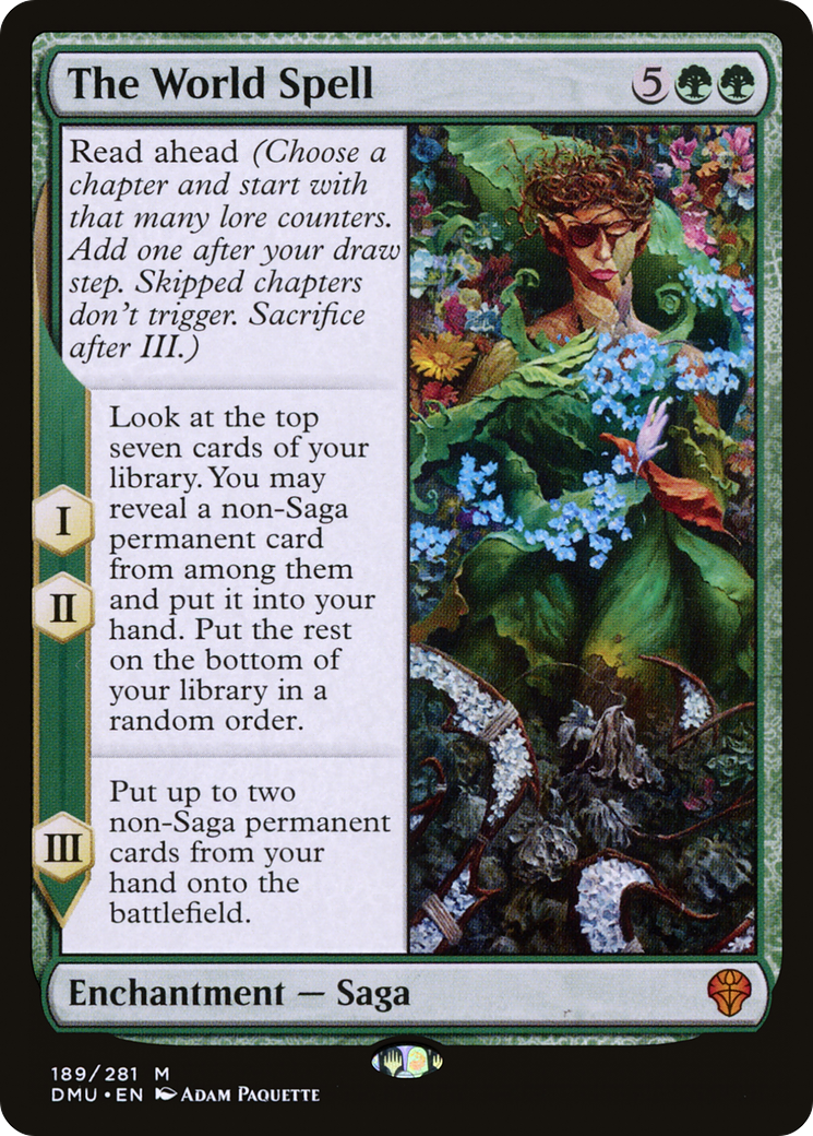 The World Spell [Dominaria United]-1