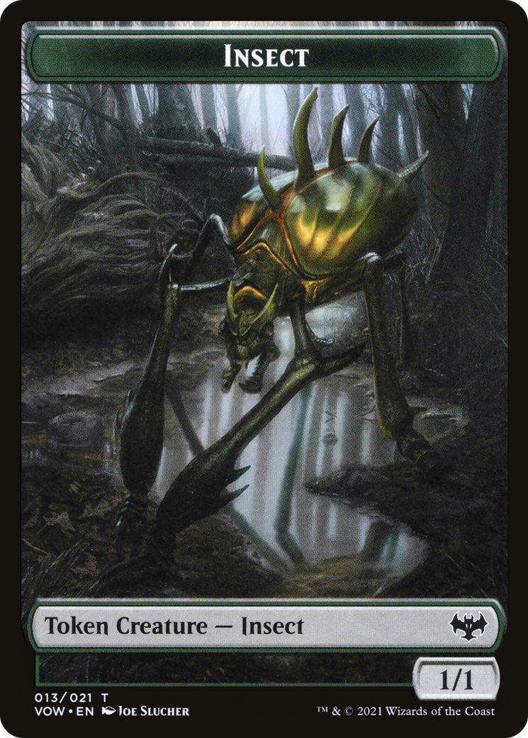 Insect Token [Innistrad: Crimson Vow Tokens]-1