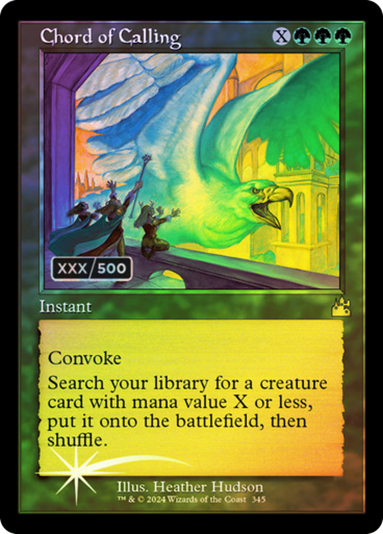 Chord of Calling (Retro) (Serialized) [Ravnica Remastered]-1