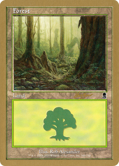 Forest (348) - 2002 Sim Han How (ODY) (WCD-) - World Championship Decks 2002-1