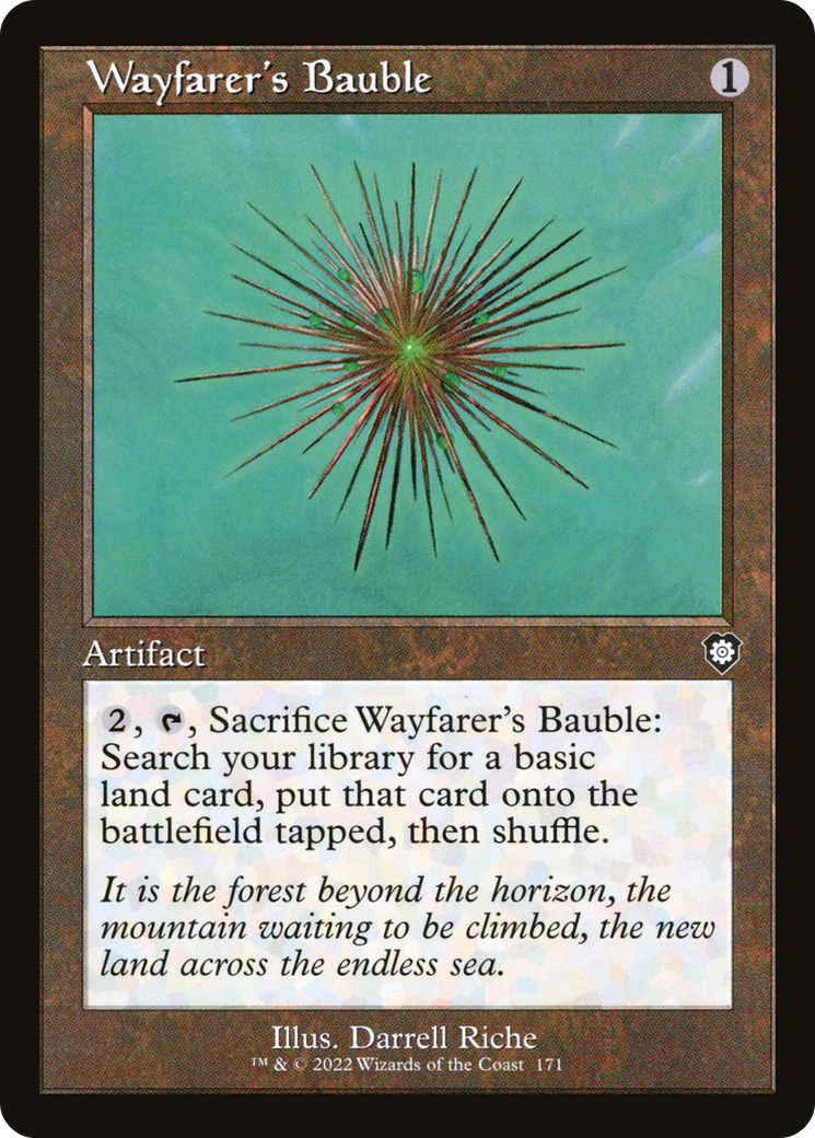 Wayfarer's Bauble (Retro Frame) (BRC-171) - The Brothers' War Commander-1